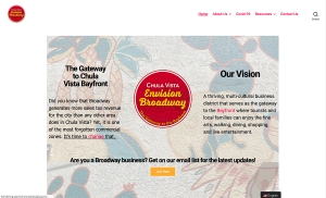 Envision Broadway Website